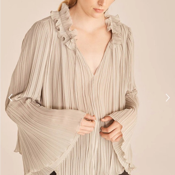 NWT Rebecca Taylor Petal Blouse - Picture 1 of 8